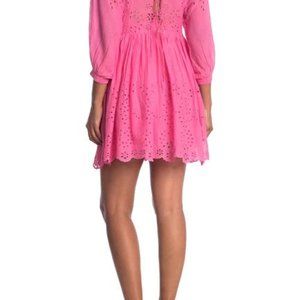 Free People Lottie Eyelet Dress